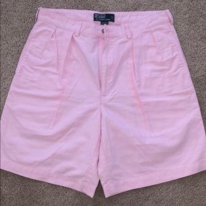 Men’s Ralph Lauren pale pink shorts